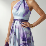 Amiel | Light Floral Maxi Dress