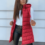 Betty | Long Hooded Puffer Jacket
