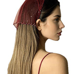 Breathable Red Semi-coverage Headband