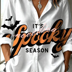 Halloween Shirts Featuring Ghosts and Spooky Designs.