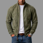 Noah | Suede Bomber Jacket