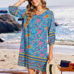 Zeagoo Womens Boho Dresses Casual Beach Dress
