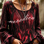 Spooky Season Velvet Long Sleeve Halloween Shirt