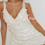 Celeste Glamour Sequin Mini Dress