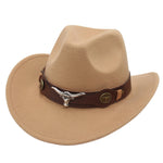 Western Bull Head Deco Cowboy Cowgirl Hat