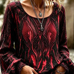 Spooky Season Velvet Long Sleeve Halloween Shirt