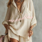 Amalfi Breeze Linen 2-Piece Set