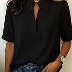 Valerisse | Elegant blouse with sophisticated collar