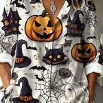 Halloween Shirts Featuring Ghosts and Spooky Designs.