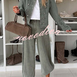 Stylish Denim High Rise Pocket Drawstring Cuffs Lantern Jeans