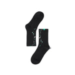 Splashed Ink Graffiti Luminous Tube Socks