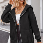 Zeagoo Women's Oversized Zip Up Hoodies