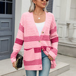 Zeagoo Womens Long Sleeve Chunky Cable Knit Cardigans