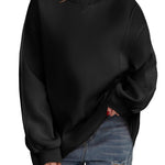 Zeagoo Womens Oversized Sweatshirts Hoodies Fleece Crew Neck Pullover