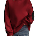 Zeagoo Womens Oversized Sweatshirts Hoodies Fleece Crew Neck Pullover