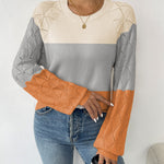 Zeagoo Womens Sweaters Long Sleeve Pullover Knitted Tops