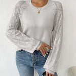 Zeagoo Womens Sweaters Long Sleeve Pullover Knitted Tops