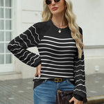 Zeagoo Womens Sweaters Long Sleeve Pullover Knitted Tops