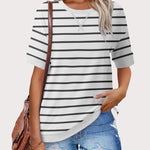 Zeagoo Womens Summer Tops Oversized Short Sleeve T Shirts