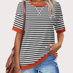 Zeagoo Womens Summer Tops Oversized Short Sleeve T Shirts