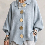 Isadora | Oversized Collared Cardigan