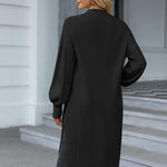 Zeagoo Women's 2023 Fall Winter Oversized Cardigan Long Sleeve Split Open Front Sweater Chunky Knit Long Duster