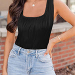 Zeagoo Square Neck Tank Tops