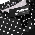 Zeagoo Women's Casual Tie Neck Tunic Blouse Tops