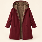 Heather | Cozy Hooded Longline Coat