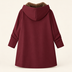 Heather | Cozy Hooded Longline Coat