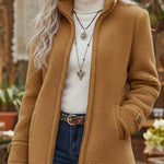 Vanessa™ | Cozy Sherpa Full Zip Fleece Jacket