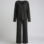 Charlotte Bennett | Ribbed Knit Lounge Set For Women
