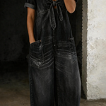 Maya | V Neck Short Sleeve Jumpsuit