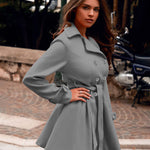 Zeagoo Double-Breasted Thick Wool Coat Jacket