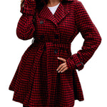Zeagoo Double-Breasted Thick Wool Coat Jacket