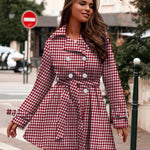 Zeagoo Double-Breasted Thick Wool Coat Jacket