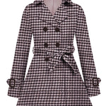 Zeagoo Double-Breasted Thick Wool Coat Jacket