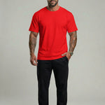 KZZ Men's Active Short Sleeve T Shirts