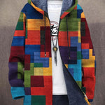 Cynthia | Artful Hooded Cardigan