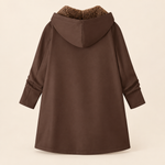 Heather | Cozy Hooded Longline Coat