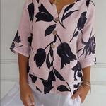 Eliana | Casual Floral Print Shirt
