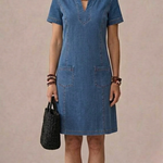 Jana | Comfortable denim dress