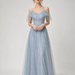 Georgia Mitchell | Sparkle Tulle Maxi Evening Dress For Women