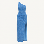 Grace Alderton | One Shoulder Sequin Maxi Dress For Women