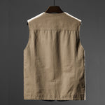 Ridley Multi-Pocket Cotton Vest