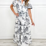 Brooke Thompson | Classic Toile Maxi Dress For Women