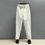 Naples High Waisted Slim-fit Trousers