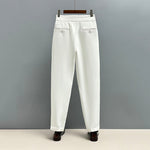 Naples High Waisted Slim-fit Trousers