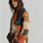 Isabel | Artistic Printed Sweater