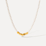 Fragmented Pearl Necklace